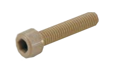 ピーク(樹脂製) 六角穴付きボルト(キャップスクリュー)(SPE-C-VA/ばら見積品)(うす茶色)(NBK製)